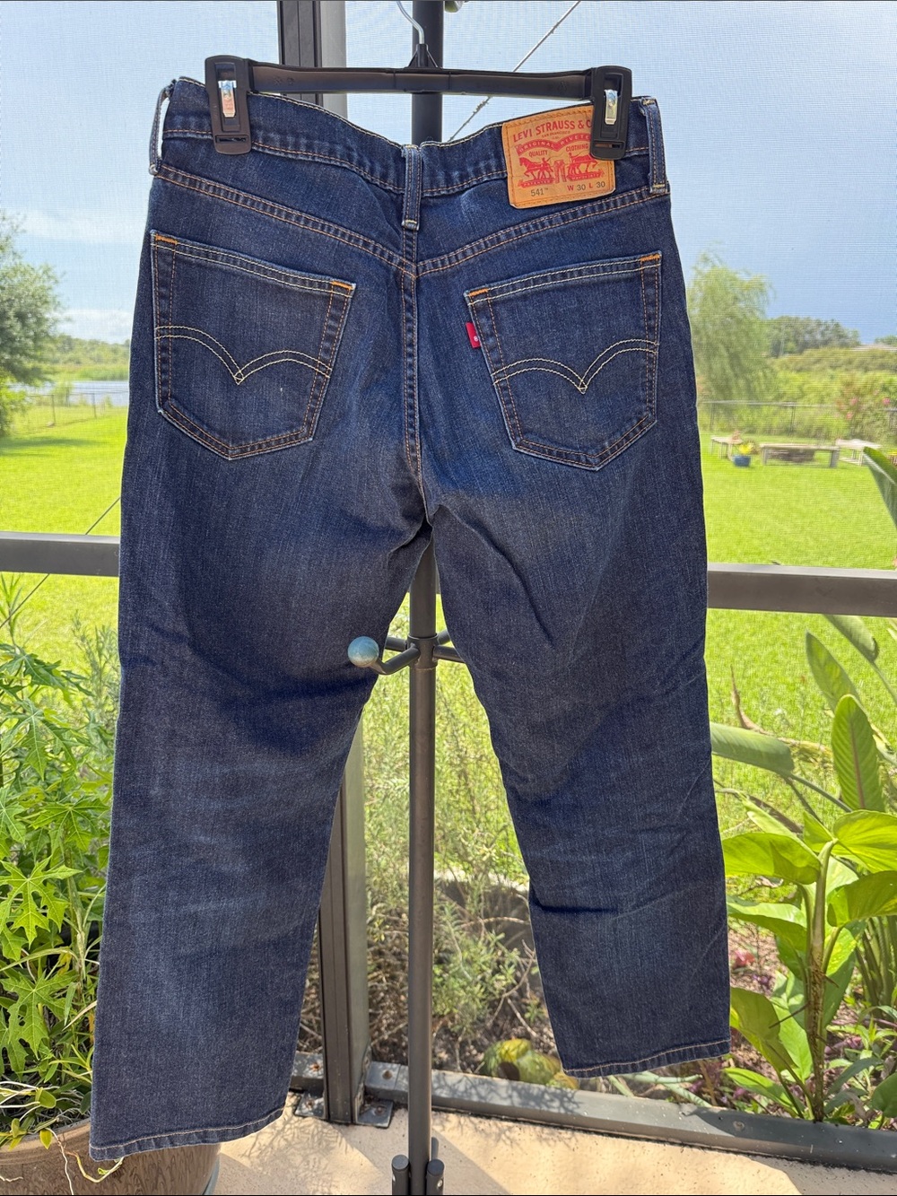 Levi's Men's 541 Dark Blue Straight Leg Jeans 30/30